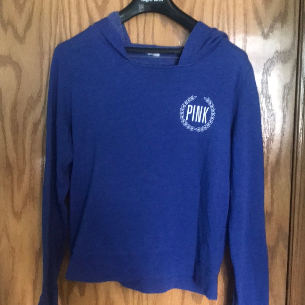 Blue light weight hoodie
